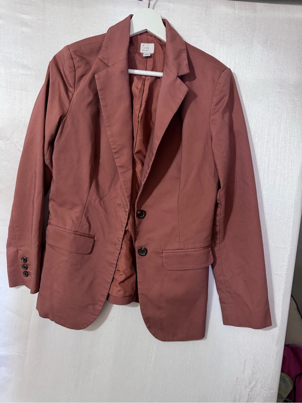 a new day Mauve-Rose Tailored Blazer